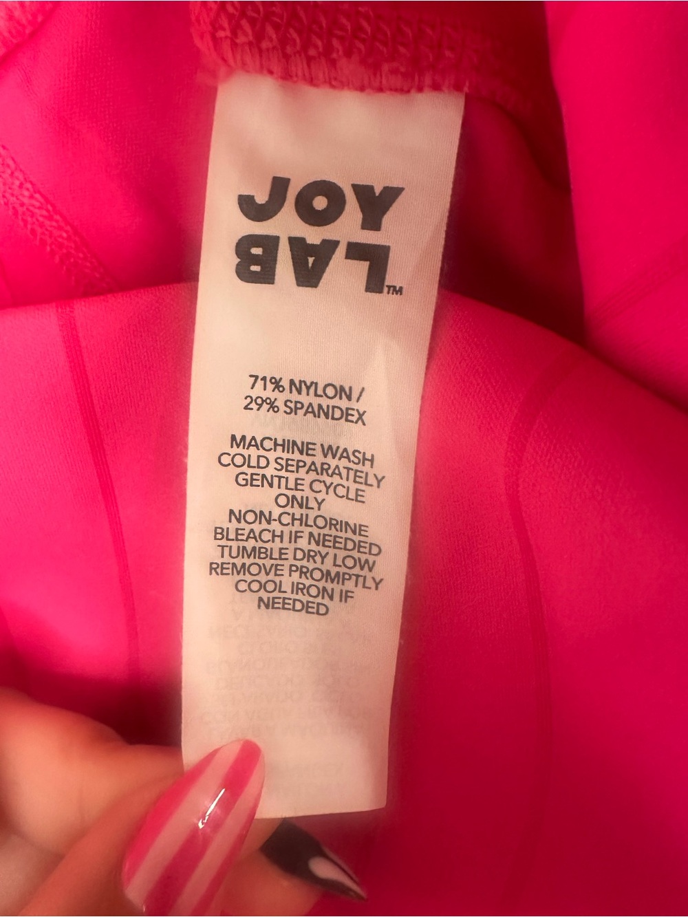 JoyLab Neon Pink Performance Legging